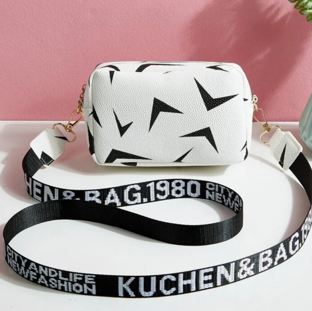 Graphic print crossbody bag BNWT
